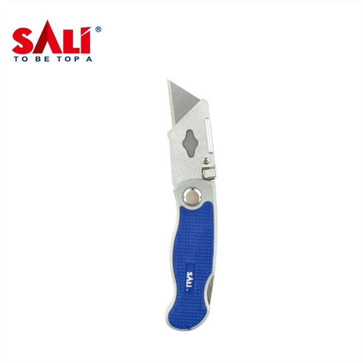 SALI Zinc Alloy Folding Utility Knife 1+5 Blades