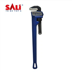 Yopishqoq plastik tutqichli SALI og'ir to'g'ri quvur kaliti